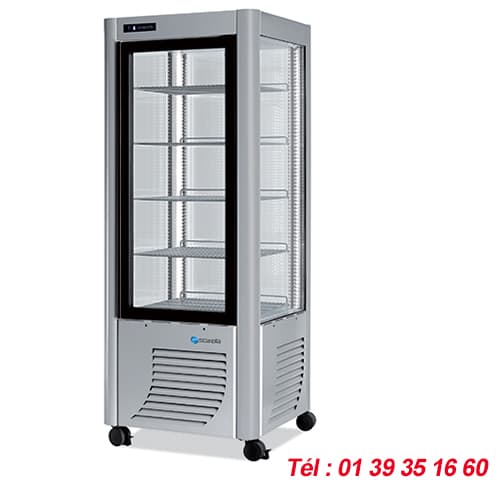 VITRINE REFRIGEREE A CHOCOLAT - PLATEAUX FIXES  VV7-VENTILE
