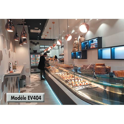 VITRINE MODELE EV404 - \"Tel  01 39 35 16 60\"