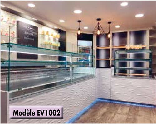 VITRINE MODELE EV1002 \Tél  01 39 35 16 60