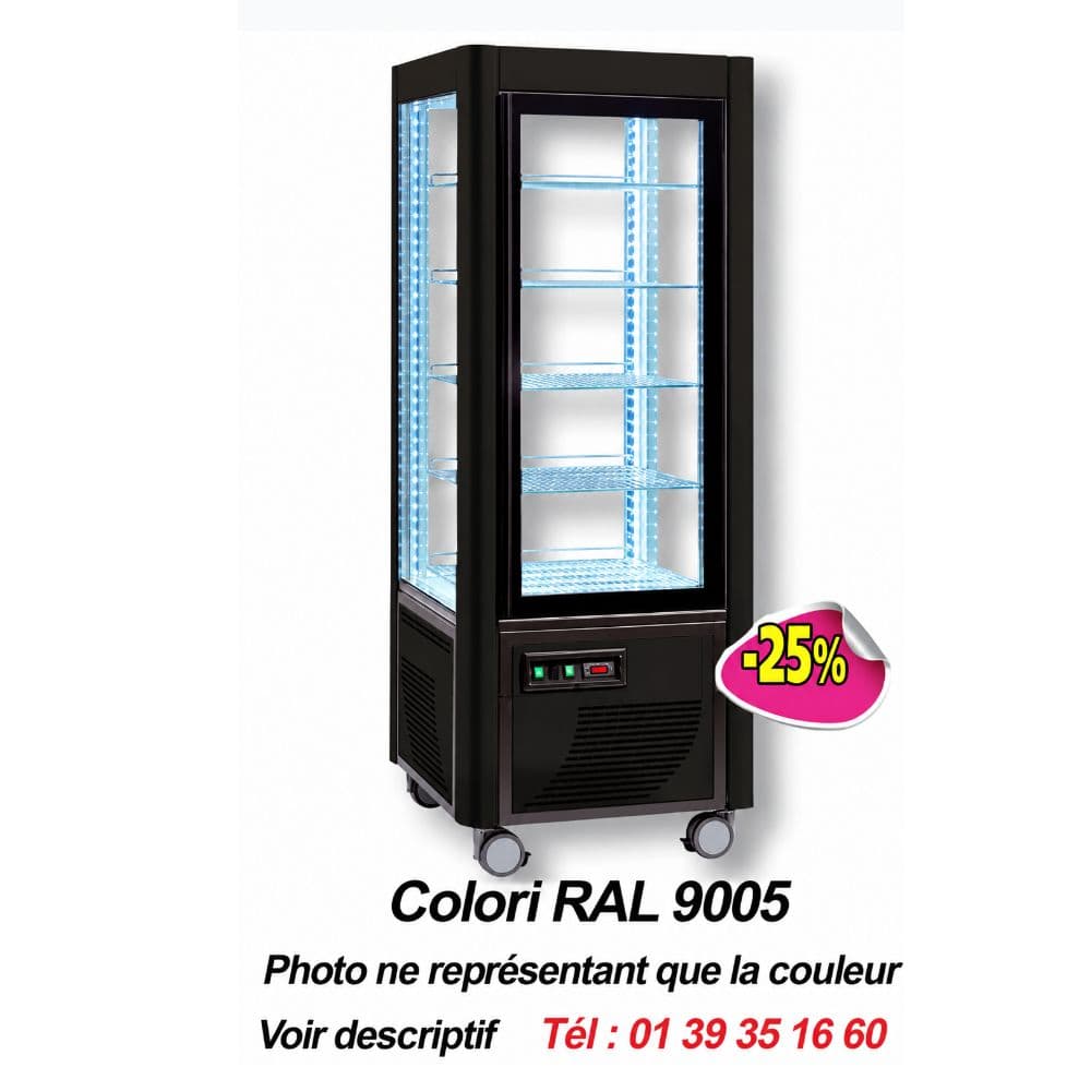 VITRINE PATISSERIE +2/+10°C-PLATEAUX TOURNANTS VV4-VENTILE