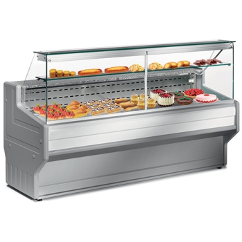 VITRINE REFRIGEREE LONGUEUR 2000 MM VITRE DROITE