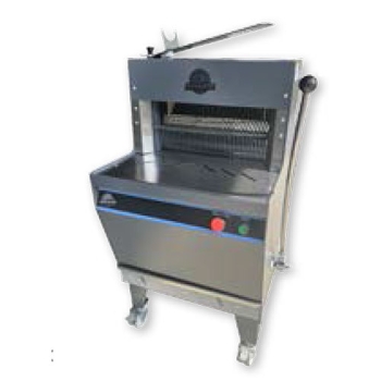 COUPEUSE A PAIN SUR SOCLE A ROULETTES