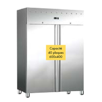 ARMOIRE REFRIGEREE PATISSERIE 0/+5°C CAPACITE 40 PLAQUES