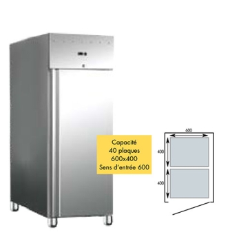 ARMOIRE DOUBLE PROFONDEUR 0/+5°C