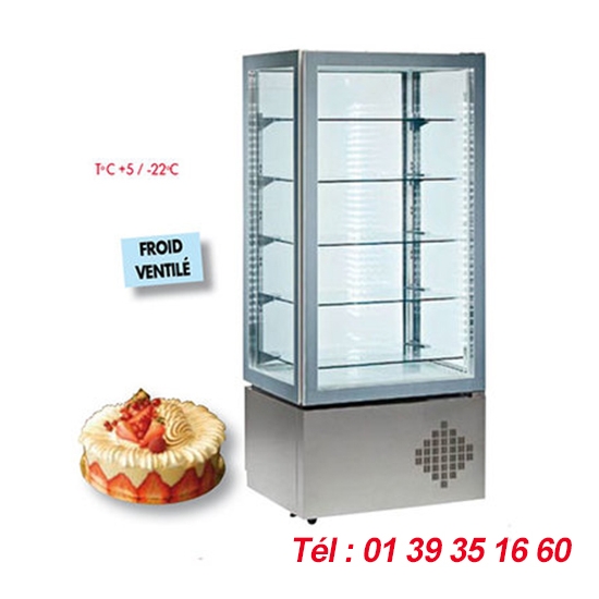 VITRINE REFRIGEREE VERTICALE NEGATIVE-VENTILE