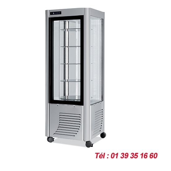 VITRINE PATISSERIE +2/+10°C-PLATEAUX TOURNANTS VV4.