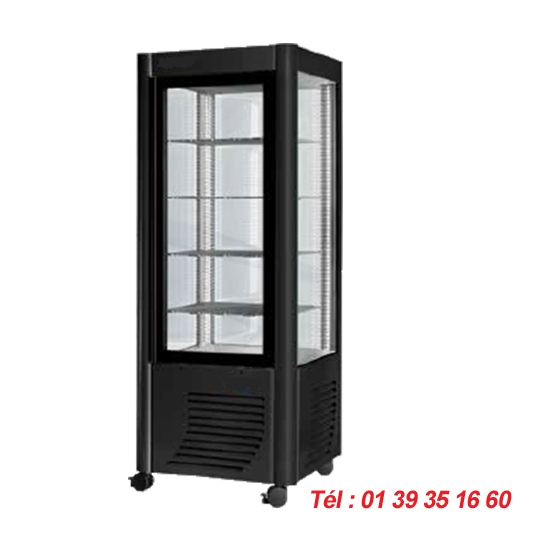 VITRINE  PATISSERIE 4 FACES GRILLES FIXES - VV5/RAL
