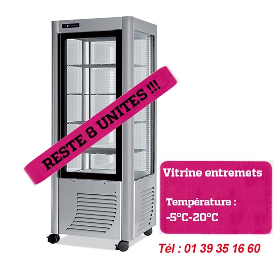 VITRINE A ENTREMET NEGATIVE