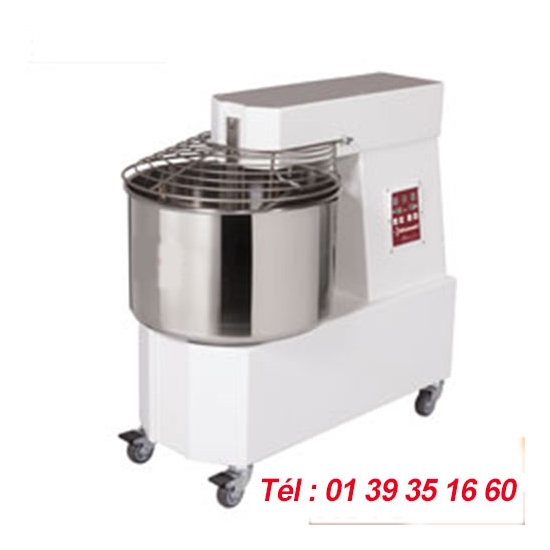 PETRIN A SPIRALE - 42 LITRES - 2 VITESSES - CUVE FIXE