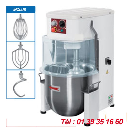 BATTEUR MELANGEUR DE TABLE - 10 LITRES - VITESSE VARIABLE