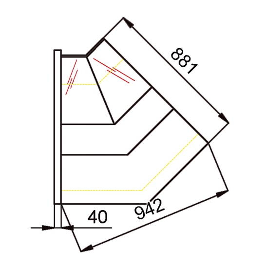ANGLES INTERIEURS REFRIGERES  ANGI02F