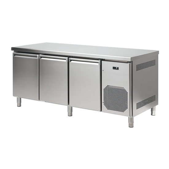 TOUR PÂTISSIER NEGATIF INOX 3 PORTES  CBR3/NEG/T