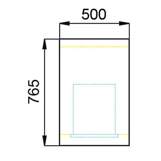 CAISSE 765X500  REF ESC050