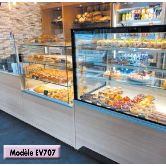 VITRINE MODELE EV707 -"Tel  01 39 35 16 60"