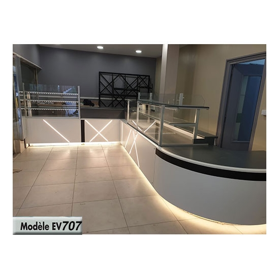 VITRINE MODELE EV707 -"Tel  01 39 35 16 60"