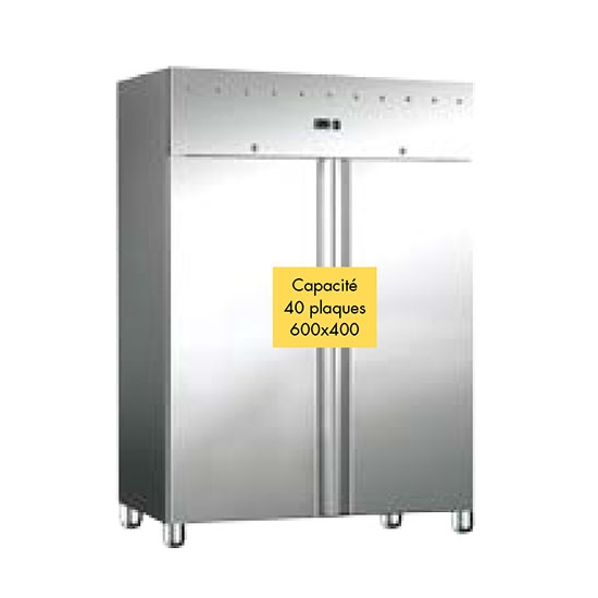 ARMOIRE REFRIGEREE PATISSERIE 0/+5°C CAPACITE 40 PLAQUES