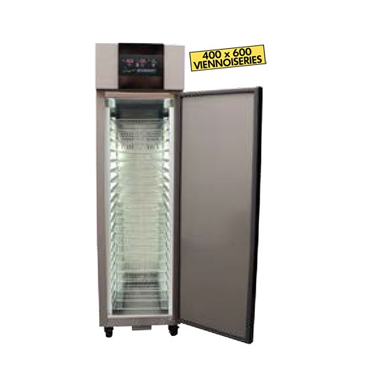 ARMOIRE DE FERMENTATION CONTROLEE 20 GRILLES OU PLAQUES 600X400
