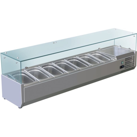 STRUCTURE INGREDIENTS 1500mm 7x GN 1/4